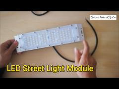 SMD3030 LED Street Light Module 160lm/W 80x150 Degree Small Size