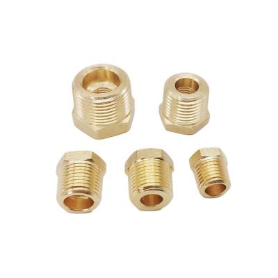 China Brass Hose Hex Bushing (MIP x PAP) 1/16