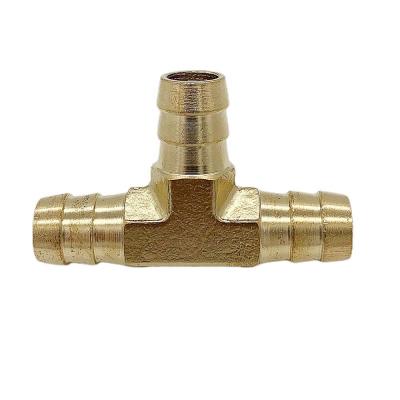 China Brass Hose Barb Tee 1/16