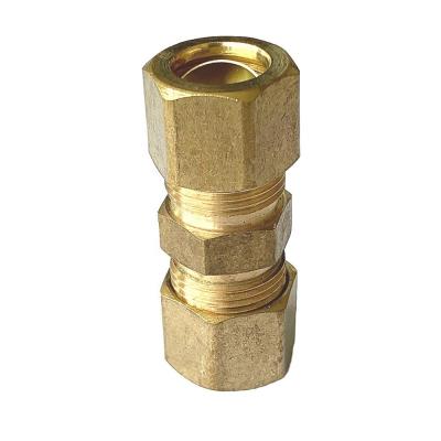 China Fluid Brass Compression Union Fitting 1/4