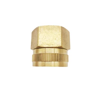 China Brass garden hose swivel fitting 1/16