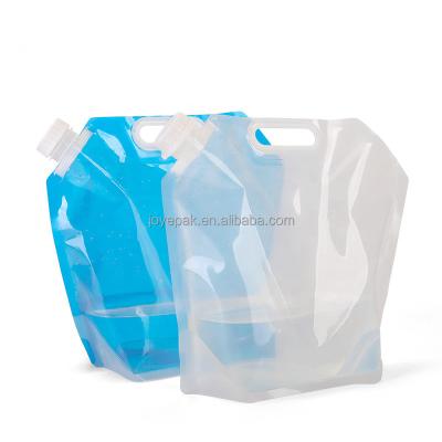 China Drink high quality plastic foldable water storage bag for sale