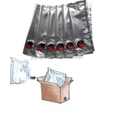 China Aseptic food grade bag in box 3l for sale