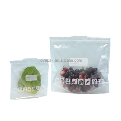 China Recyclable reusable food packaging plastic pouches for sale