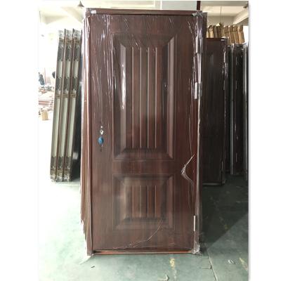 China Modern steel base track for sale residential main door steel design security security steel doors for sale