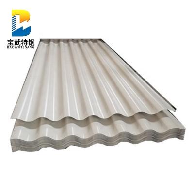 China Construction Industry Baowu SPCC High Quality Corrugated Sheet Metal Galvanized Corrugated Sheets Base Plate For Roofing for sale