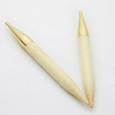 China Knitpro Interchangeable Bamboo Circular Needle Tips 11.5cm 3.0~10.0mm for sale