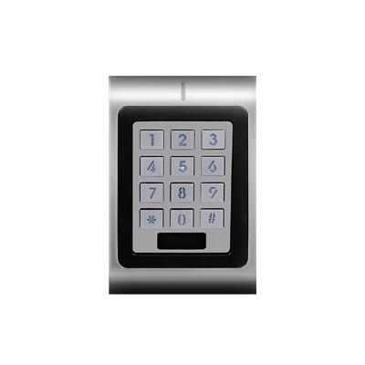 China 1000 Standalone Access Control Metal EM Card/PIN Keypad Vandal Resistant Waterproof ID Card 125KHz for sale