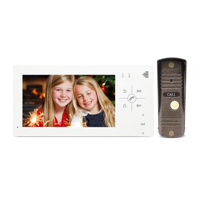 China Metal factory AHD 960P video door phone VDP intercom support SD videodomofony card with door camera for sale