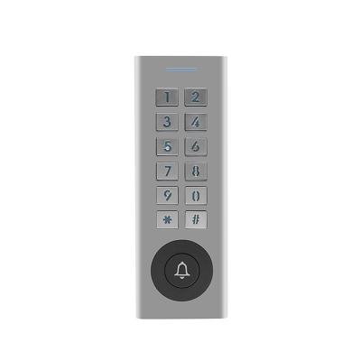 China 1000 Standalone Access Control Metal EM Card/PIN Keypad Vandal Resistant Waterproof ID Card 125KHz for sale