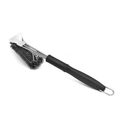 China Good Easily Cleaned Clean BBQ Brush and Scraper Clean BBQ Brush Stainless Steel MOVAN Cleaner for sale