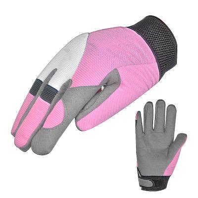 China New Cool Pink Color Gym GLOVEMAN Breathable Half-finger Non-slip and Shock-absorbing Mountain Bike Training Gloves for sale