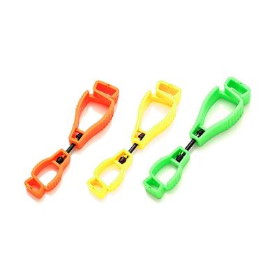 China Work Wear-Resistant Wholesale Plastic Gloves Safety Sports Factory Factory GLOVEMAN Tether Hook Fixing Loop Grabber Anti-lost Clip for sale