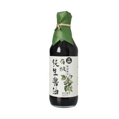 China Naturally Brewed Soy Sauce Additive Free Shoyu Fermented Seasir Brand 360ml Bottle Soy Sauce Soybeans 360ml for sale