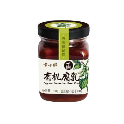 China Cooked Organic Fermented Bean Curd 340g for sale