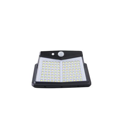 China Four Priority Security Modern Outdoor Side Garden Wall Lights With Solar Panel for sale