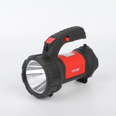 China Work / Outdoor USB Super Bright High Quality Plastic Rechargeable 3W Spotlight for sale