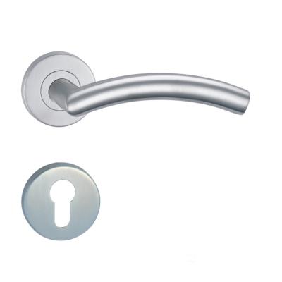 China Door Black Gold Color Customized Lever Pull Door Handle Lever Lock For Interior Door for sale