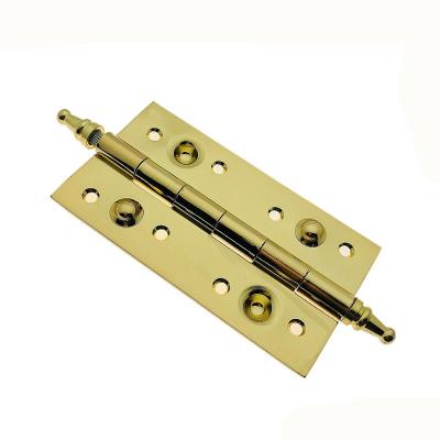 China Heavy Duty Door Cabinet Furniture 5Inch Door Hinge / Door Pivot Butt Hinge With Crown Head for sale