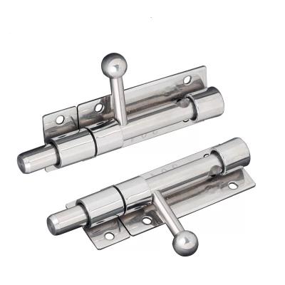 China High Quality 304 201 Stainless Steel Door Bolt Lock Latch Thicken For Door for sale