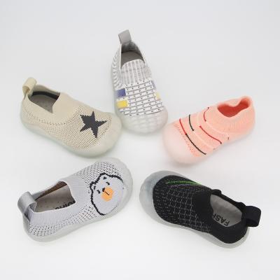 China Wholesale High Quality Durable Luxury Baby Boy Casual Custom Made Shoes New 2021 And Girl Fashion Soft-soled Sneakers, Sock Shoes For Baby for sale