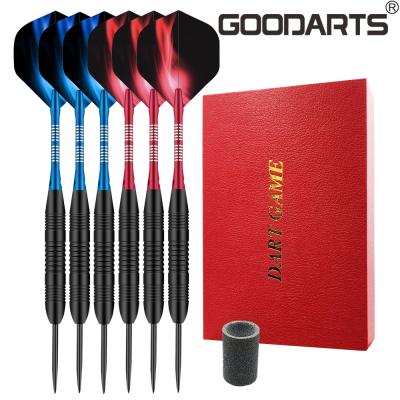 China Indoor Entertainment Gift Dot Steel Iron/Aluminum/PET GOODARTS 6pcs Soft Game Dart Darts Dart for sale