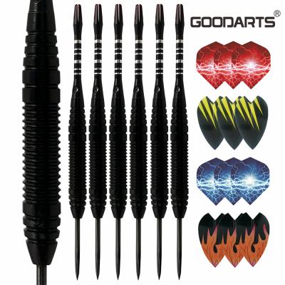 China Iron/Aluminum/PET GOODARTS Superior Quality 6pcs Set Gift Club Game Steel Tip Darts Set Lawn Dart for sale