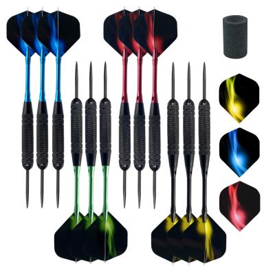 China High End Iron/Aluminum/PET GOODARTS Gift 12pcs Set Aluminum Shafts 24g Outdoor Darts Gift Dart for sale