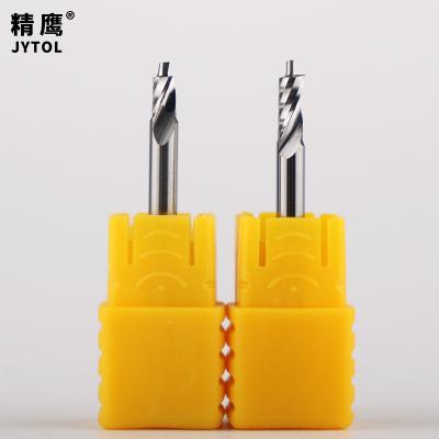 China PVC Endless Cutter Engraver Cnc Simple Carbide Cutter Edge Knife Flute End Mill Cnc Acrylic Process Milling Cutter for sale