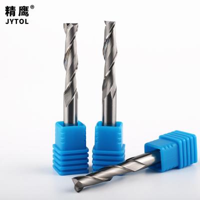 China Double Carbide Cutter Knife Blade Milling Cutter Wood Spiral CTT Cutting Engraving Milling Cutter for sale