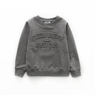 China custom Anti-wrinkle 3D sweatshirt crewneck sweater 3D embossed hoodie embossed sweater for sale