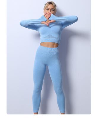 China 2021 New Breathable Women Cross One Set Gym Suit Fitness Jumpsuit Custom Sexy Yoga Set Running Dance Sportswear for sale