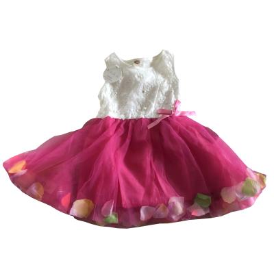 China 2-7 Years Batch Kids Baby Girl Summer Dresses Mixed Gauze Dresses Factory Price Cheap Sale Anti-wrinkle Mesh Net Little Girls Summer Dresses for sale