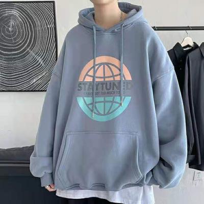 China Fashionable Types Wholesale Men's Cheap High Quality Hoodies Pullover Round Neck Sweater Hoodies Batch Mixed Style for sale