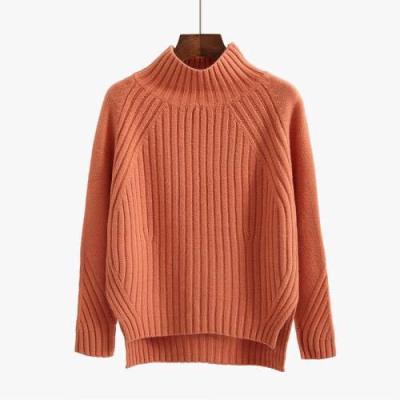 China Wholesale Fashion Ladies Breathable Women Knit Loose Sweaters Autumn And Winter Pullover Sweater Sweaters Blended for sale