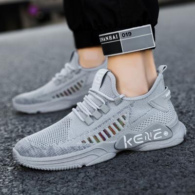 China Fashion Trend Men's Breathable Non-slip Casual Shoes Lace Up Man Men Sport Shoes Sneaker Shoes Light Weight for sale