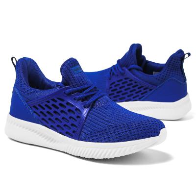 China Hot Sale Anti-odor Kids Outdoor Blue Sport Shoes Walking Sneakers Mesh Breathable Sport Casual Shoes Kids Girls Boys for sale