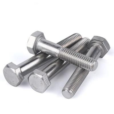 China 304 Stainless Steel Stainless Steel Hex Head Bolts DIN931 HEX Bolts for sale