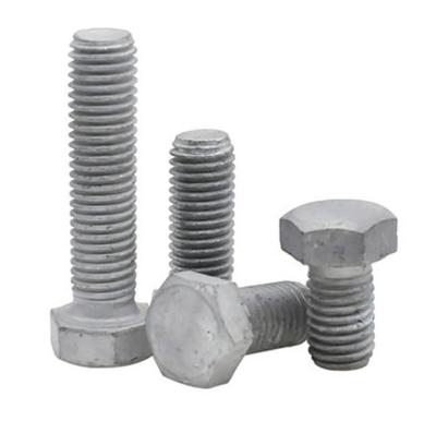 China Steel Grade 4.8 / 8.8 / 10.9 / 12.9 Heavy Duty Hex Head Bolts DIN 933 Hex Head Bolts For Machinery for sale