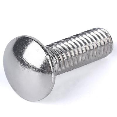 China Stainless Steel DIN603 Stainless Steel Round /Mushroom Head Square Neck Carriage Bolt DIN 603 for sale