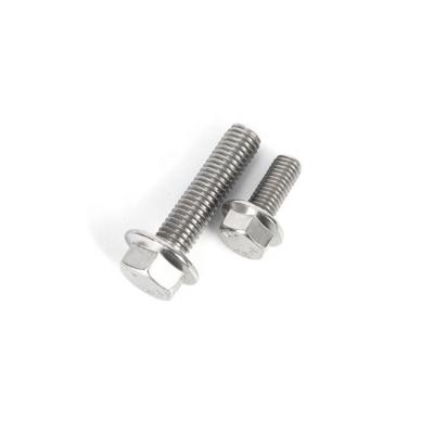 China Stainless Steel Stainless Steel Hex Head Flange Bolts for sale