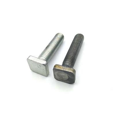 China Stainless Steel Square Bolt Square Head Head Fasteners Connecting T Slot Bolt for sale