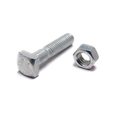 China Stainless Steel Head Square Construction Bolt for sale