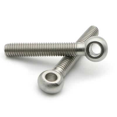 China Stainless Steel Carbon Steel & HDG & DIN444 Stainless Steel 444 Eye Bolt Din Galvanized Long Lifting Eyebolts for sale