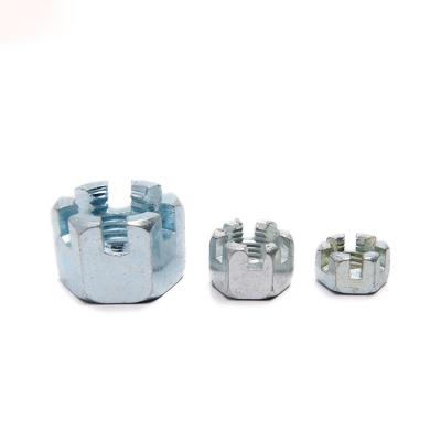 China General Industry Stainless Steel Hex Slotted And Castle Nuts GB6178 Hex Slotted And Castle Nuts for sale