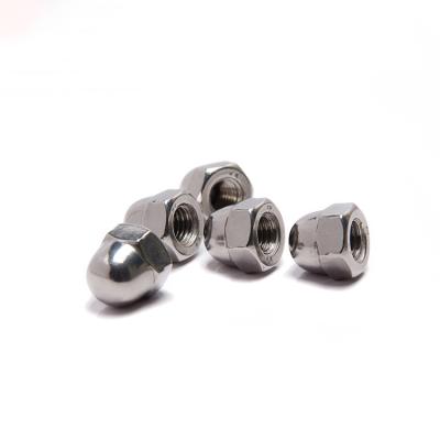 China Heavy Industry GB /T 923 Stainless Steel Hex Connecting Domed Cap Nut Hexagon Cap Nut With Fine Pitch for sale