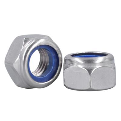 China General Industry Nylon Insert Locknuts Hex Nuts Locknut for sale