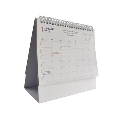 China Newest Design Zuoluo New Year Specialty Table Calendar 2022 300gsm pages table paper calendar with custom logos for sale