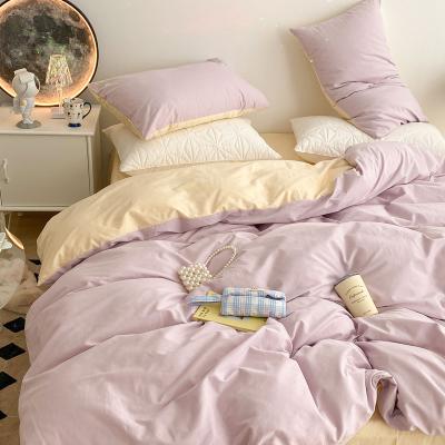 China Nondisposable Bedding Set King Size Luxury Cartoon 4 Piece Bedding Set 100% Cotton For Home Bedding Comforter Set for sale