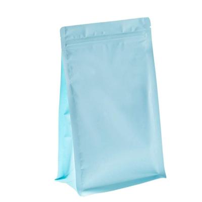 China Custom Logo Moisture Proof Logo Zip Lock Stand Up Poly Aluminum Foil Dog Cat Food Packaging Flat Bottom Plasticbag Zipper Plastic Bag for sale